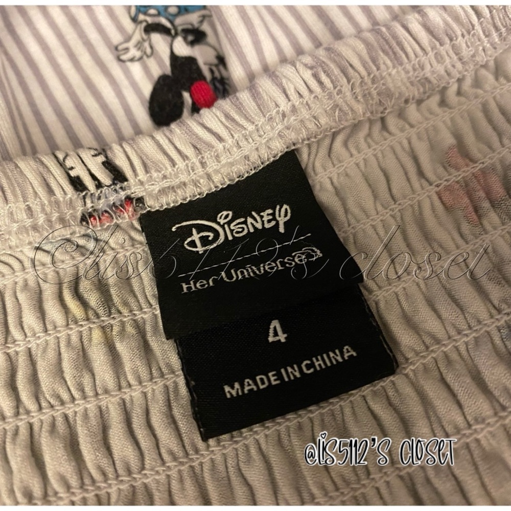 Torrid x Her Universe Disney Retro Minnie Mouse Striped Swing Dress 4X 26 - Picture 8 of 14